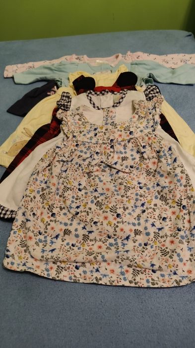 6 sukienek rozmiar 62