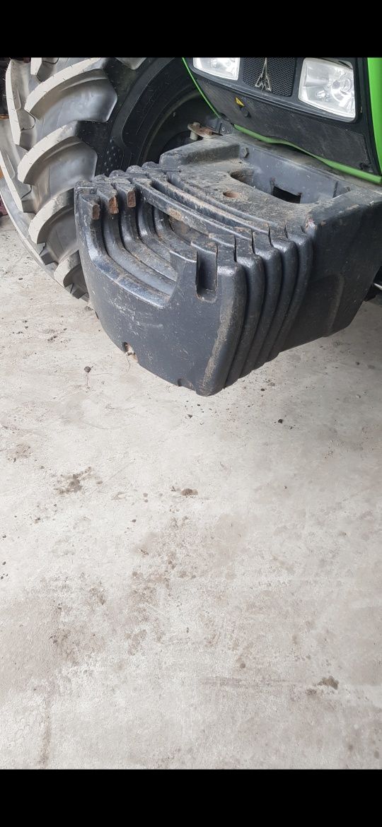 Obciazniki deutz fahr przod