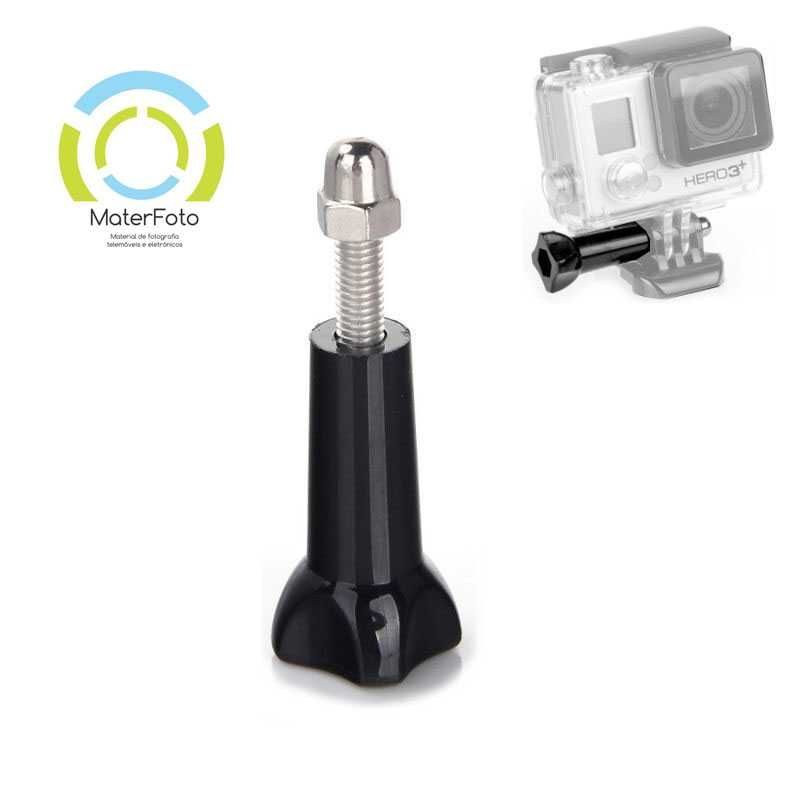 Parafuso GoPro Longo + Porca para GoPro NOVO