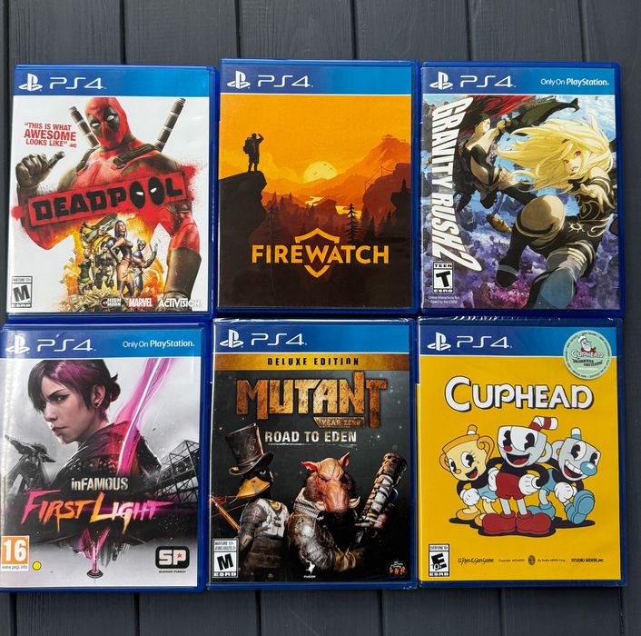 Диски Playstation 4