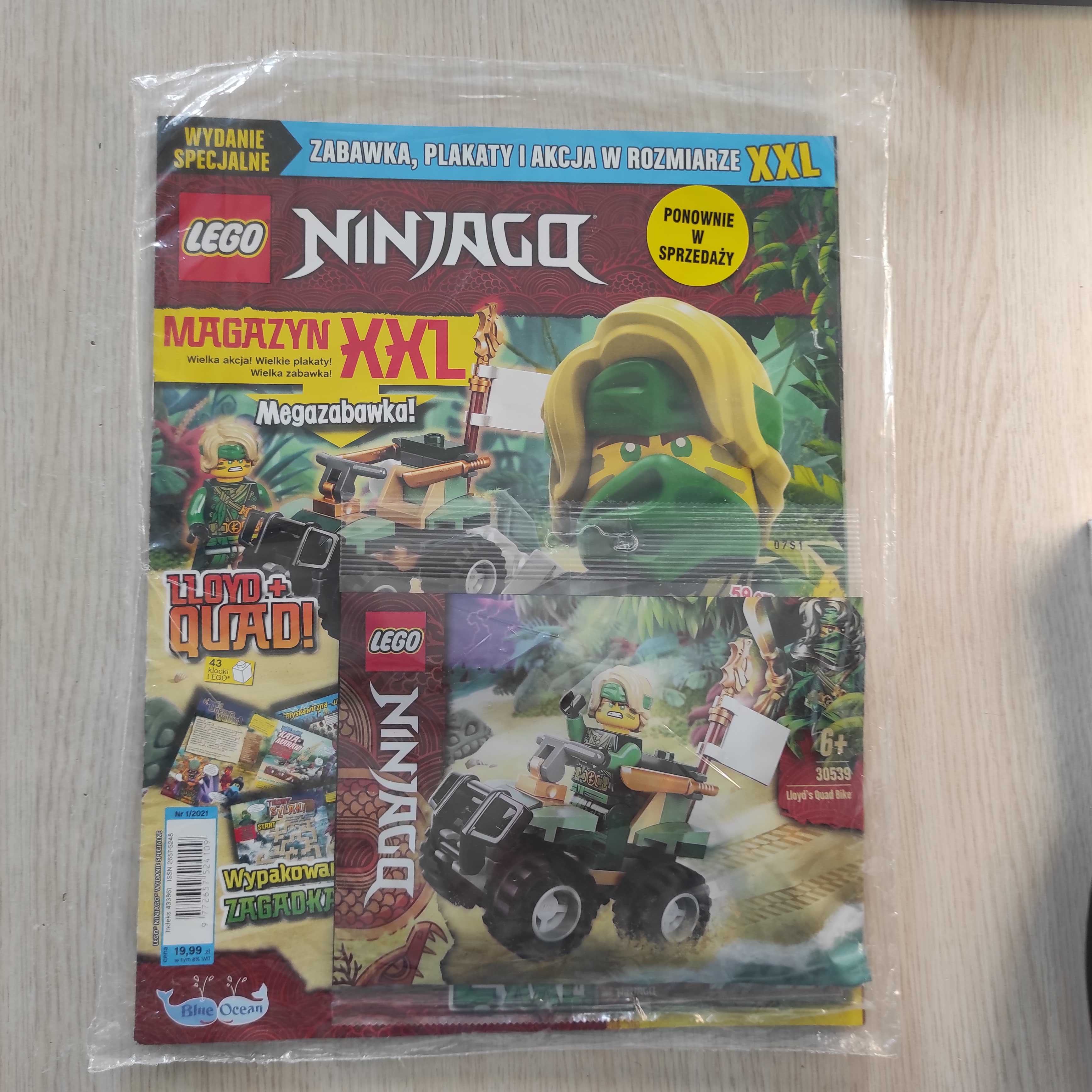 Magazyn Lego Ninjago 1/2021 wydanie specjalne Lloyd + quad