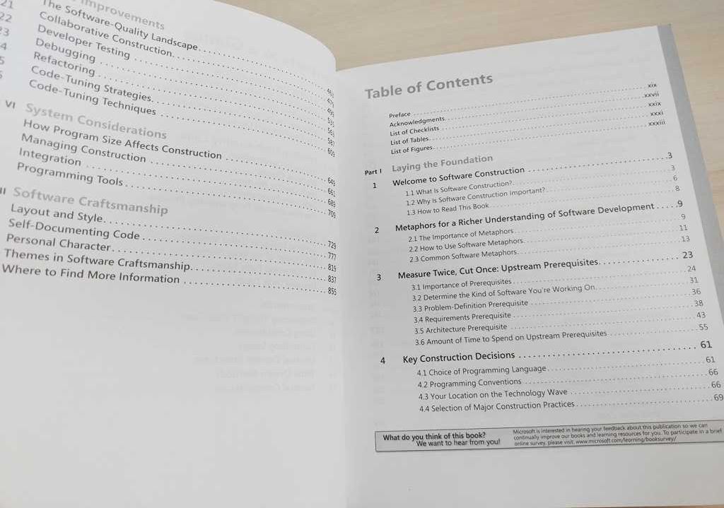 Code complete Steve McConnel Microsoft Second Edition