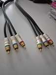 Kabel 2m 3x RCA - RCA, YUV