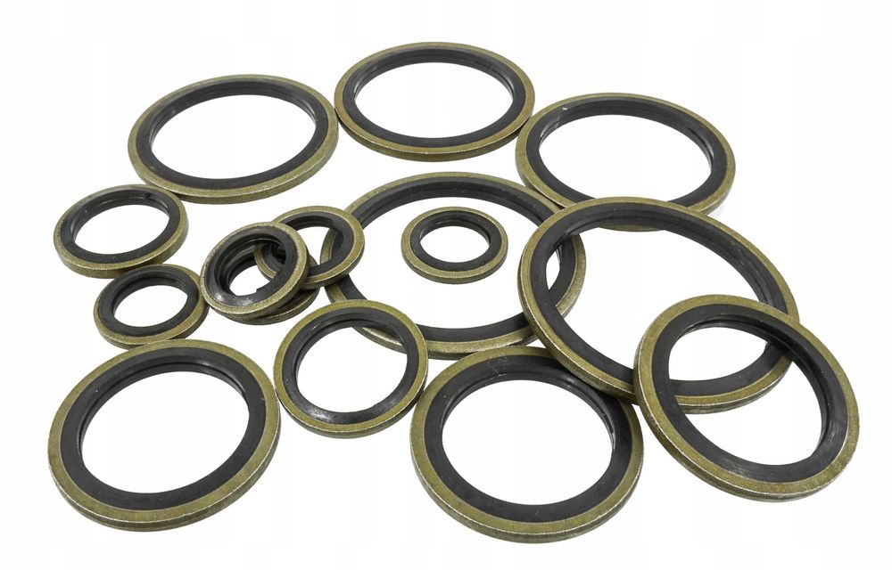 Podkładki metryczne do korków spustowych podkładek  M6-30 240 SZT