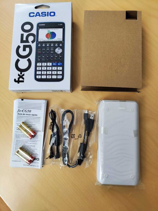 Casio fx-CG50 gráfica – Nova, selada, completa