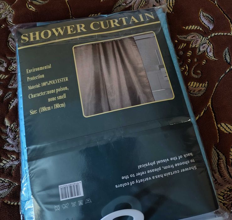 Штора для ванной 180см х 180см