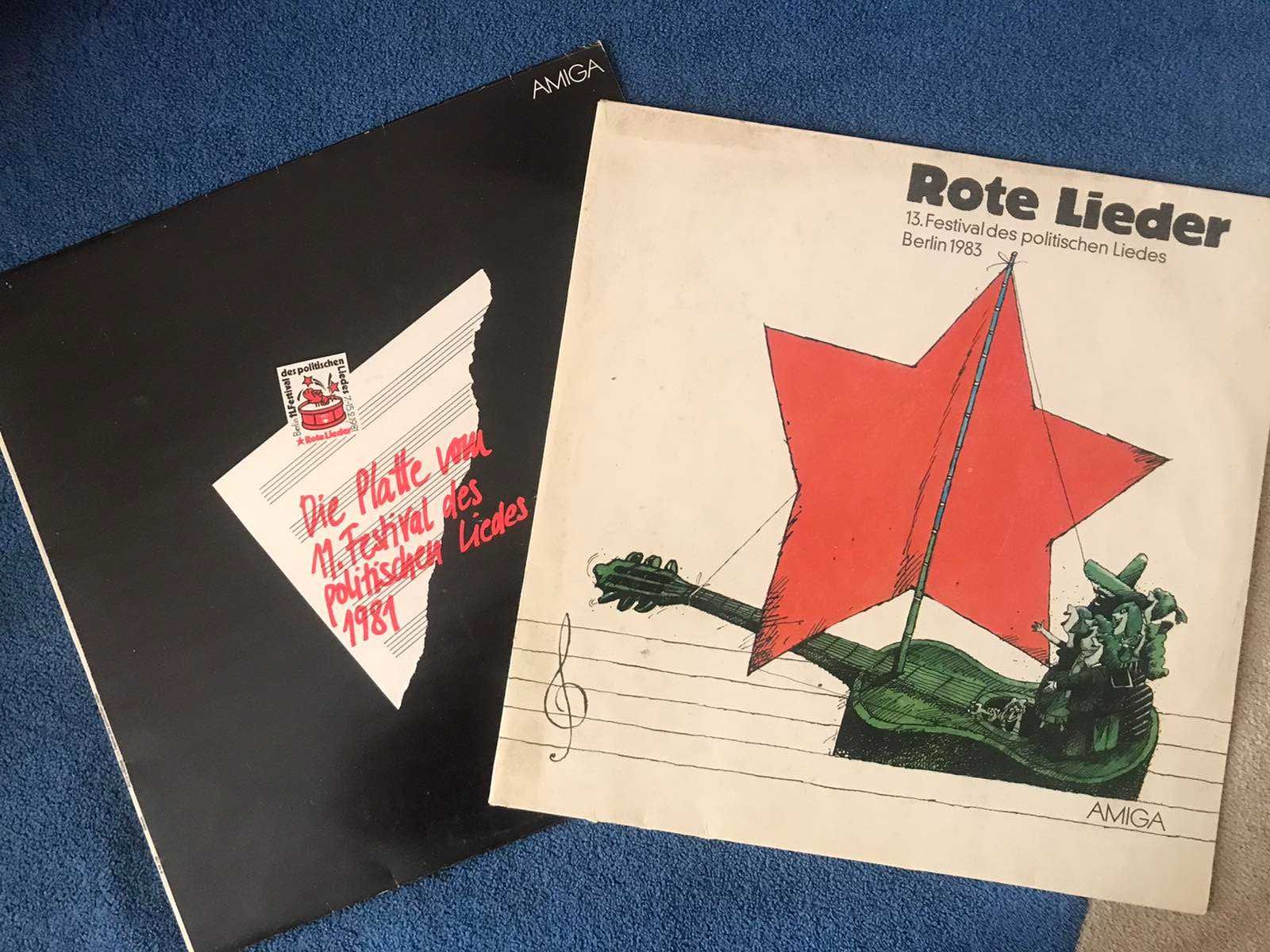 Rote Lieder  Фестиваль политических песен  Берлин  1981 и 1983 гг.