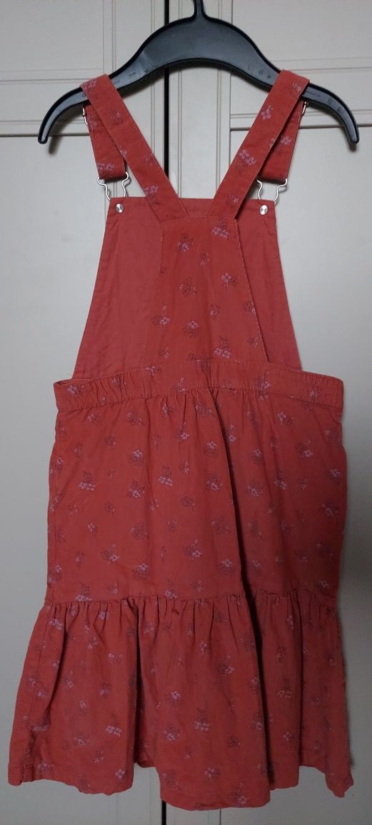 Sukienka sztruksowa rozm. 128 H&M