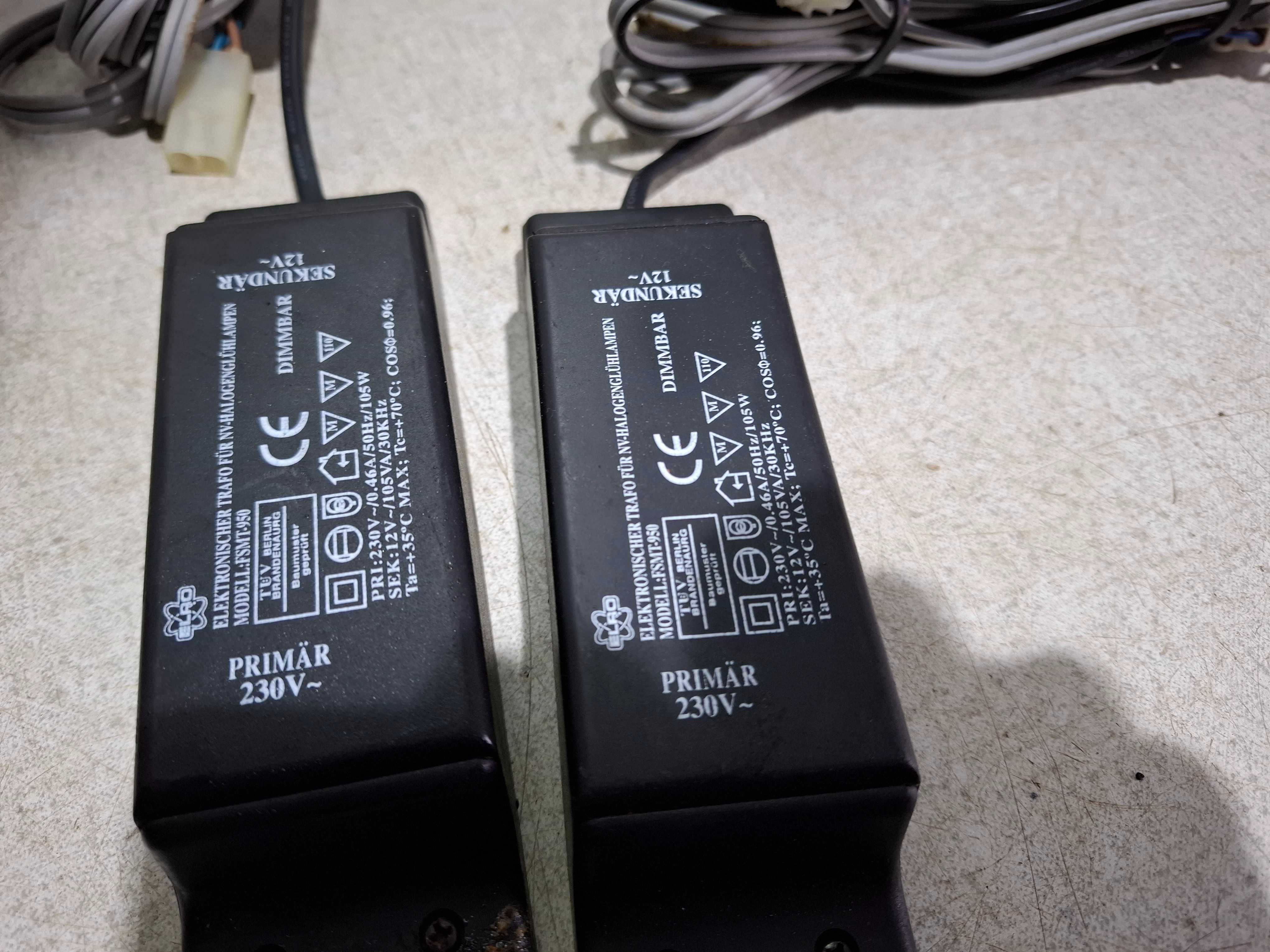 Elektroniczny transformator do niskonapięciowych lamp halogenowych