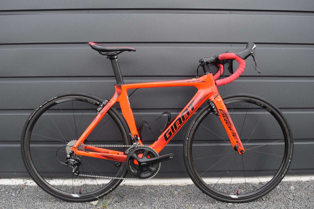 WYPRZEDAŻ Szosowy Giant Propel Advanced 2 | Roz. XS | Shimano 105 2x11