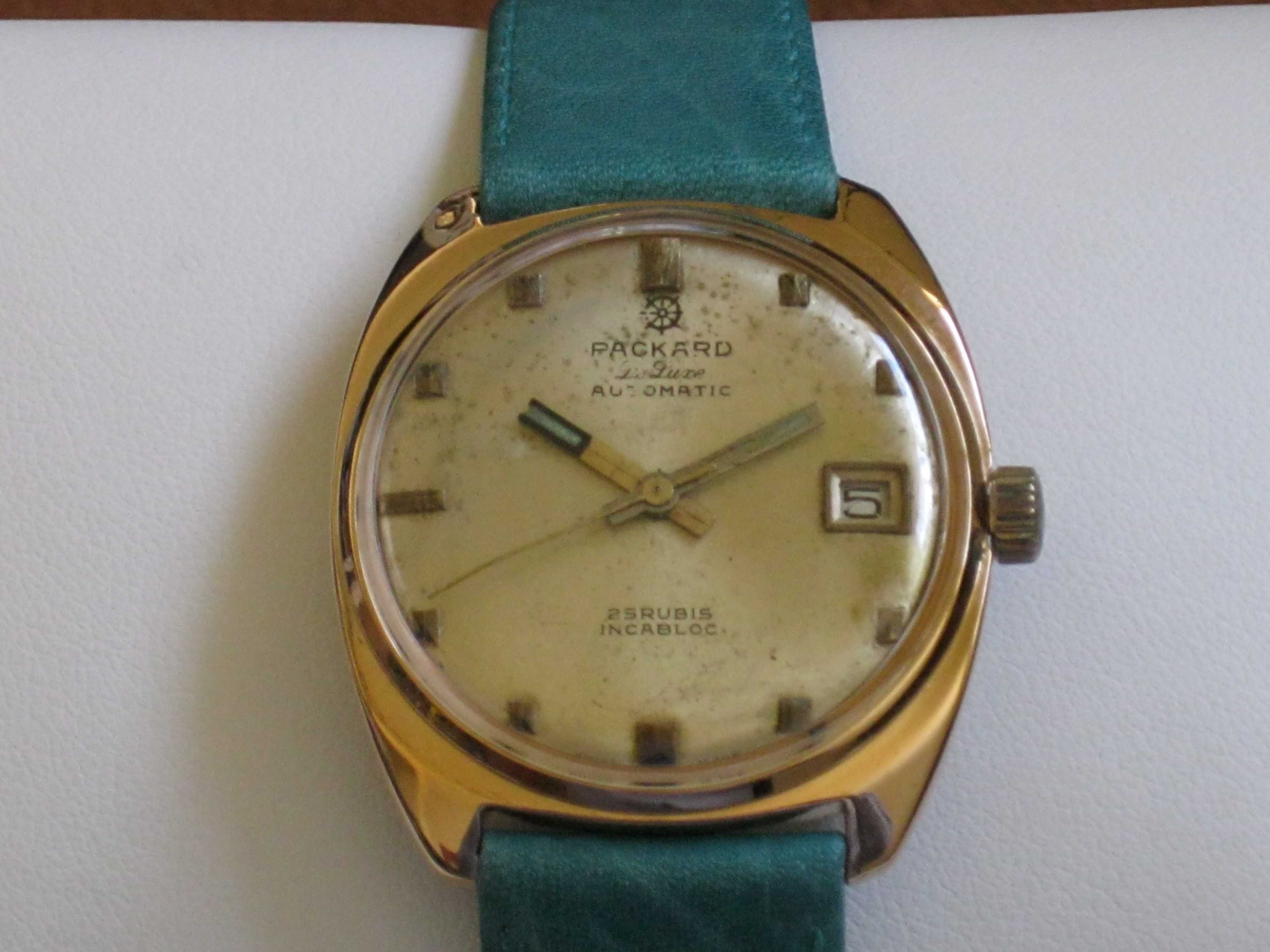Relógio HM Pulso Antigo Packard-De Luxe-Automatic (RESTAURADO) RP