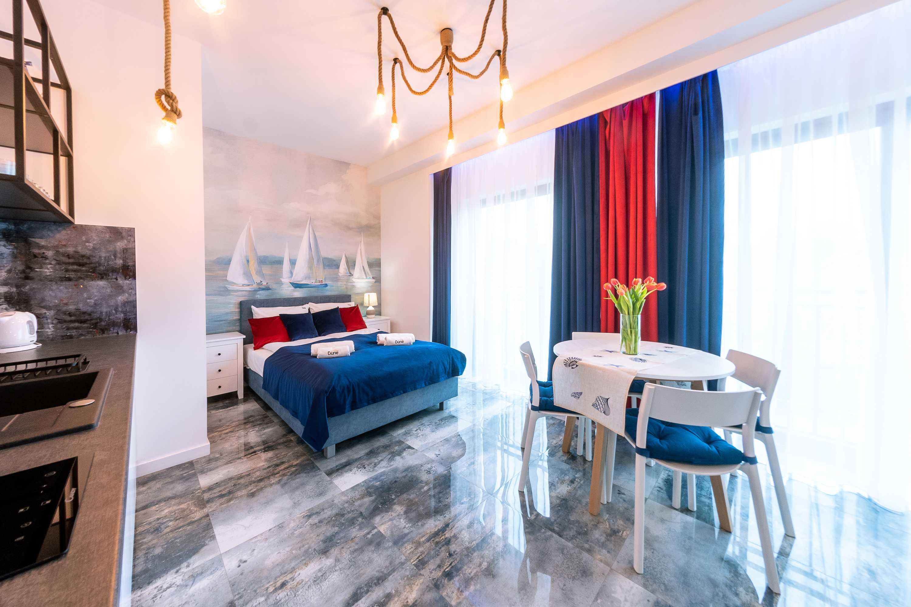 Wolny od 11.08! – Łeba Apartament z Banią, blisko plaży