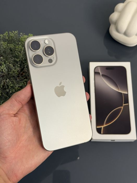 iPhone 16 Pro Max 512gb Natural Titanium Neverlock Айфон Гарантія