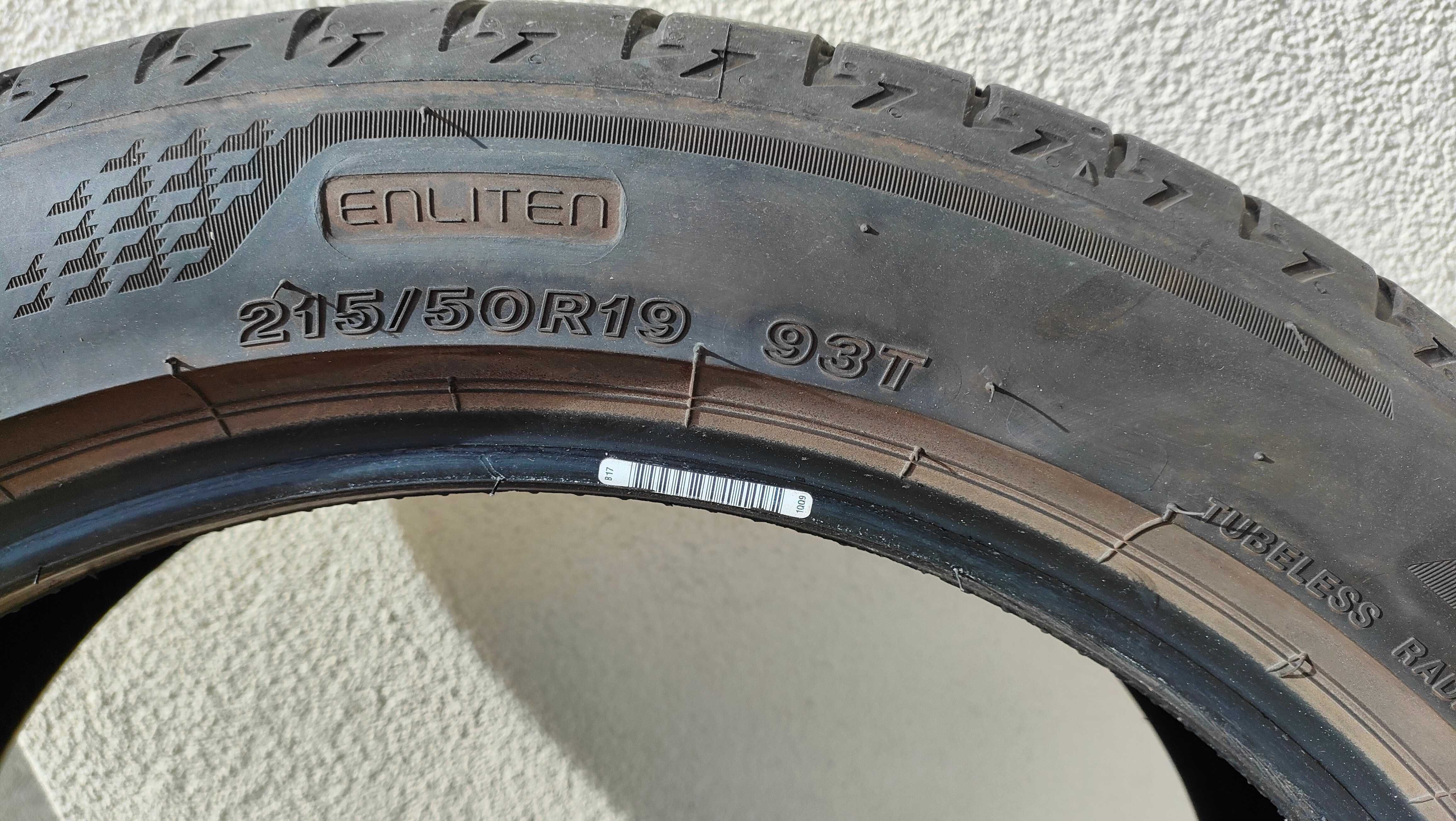 Bridgestone Turanza Eco, B-Seal 215/50/19 10/2023 prawie nowe 4 szt.