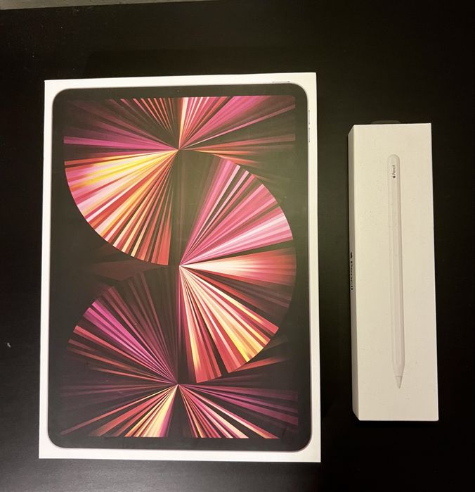 iPad Pro 11″ (3ª Geração, M1, 128 GB Wi-Fi) + Apple Pencil 2ª Geração