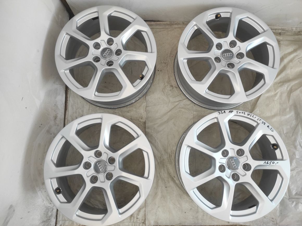 351 Felgi aluminiowe ORYGINAŁ AUDI R 17 5x112 otwór 57,1 Bardzo Ładne