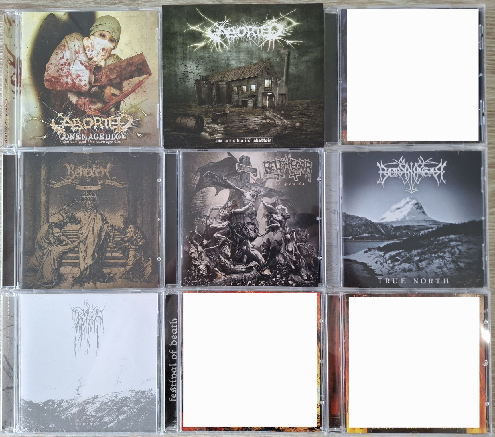 Vários cds de Metal