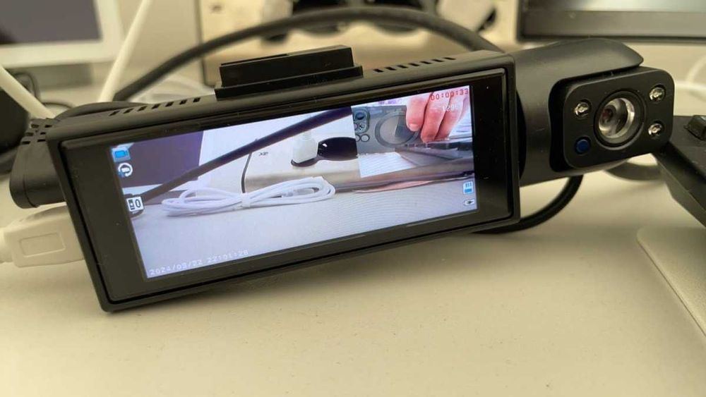 Dashcam Dual Lens | Câmara Carro | Visão noturna | Sensor