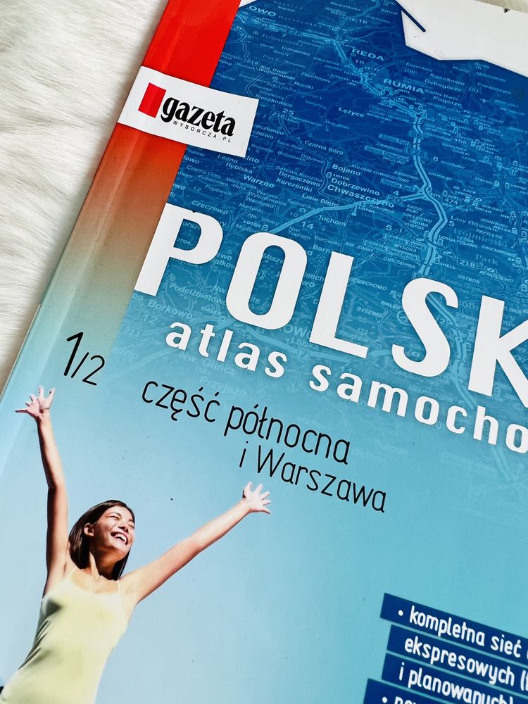 Atlas samochodowy GPS Warszawa Polska