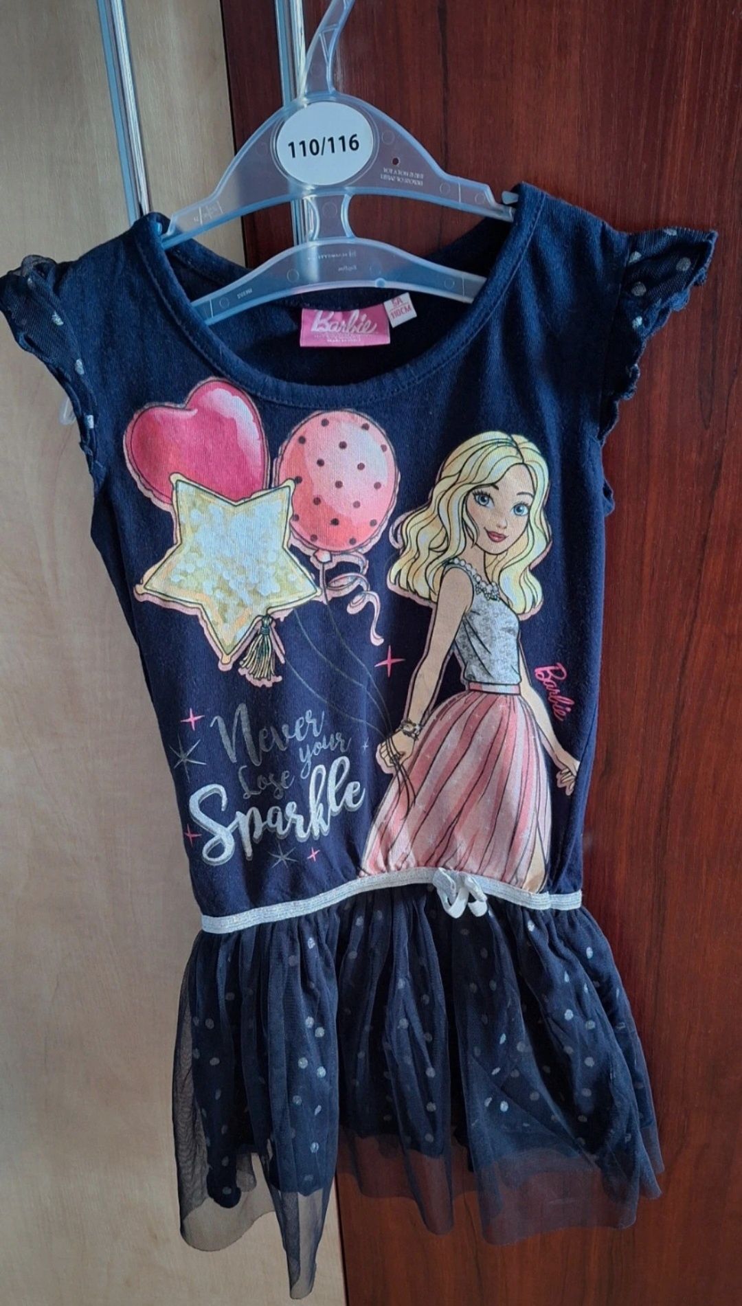 Zestaw dla dziewczynki - szlafrok i sukienka Barbie, torebka