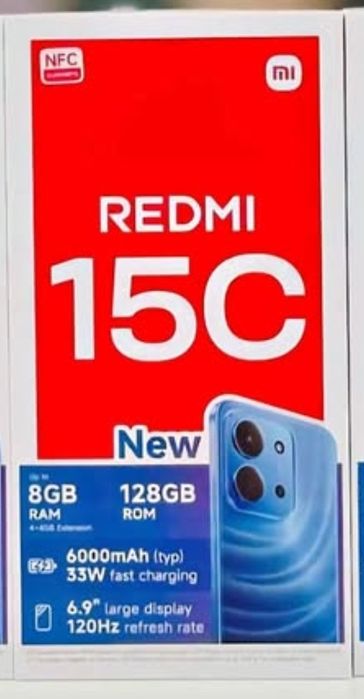XIAOMI 15C Novo Selado