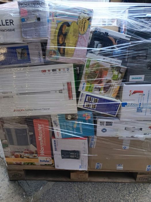 Мікс палети з технікою А,В,С. Палети AMAZON