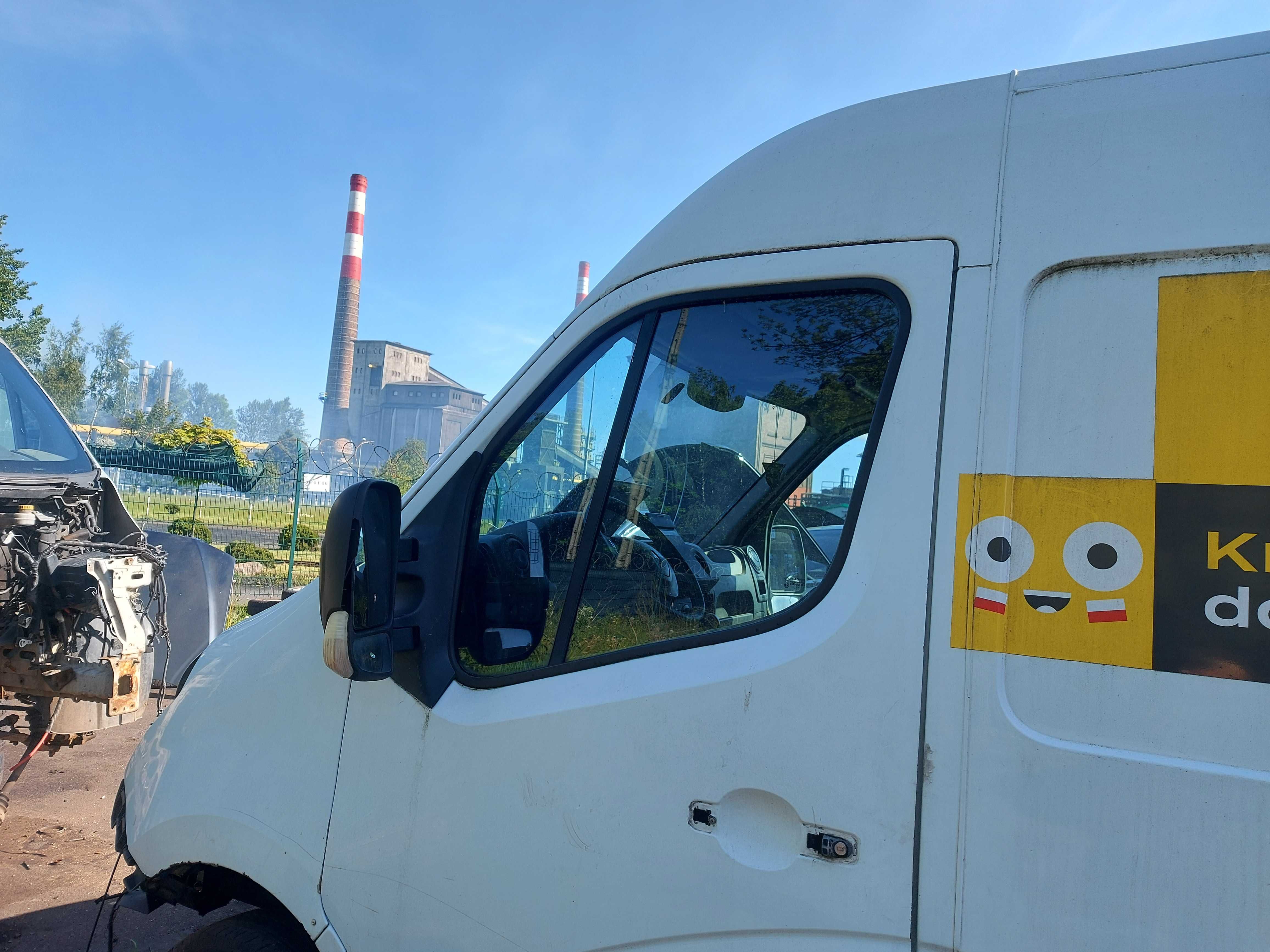 Renault Master III 3 drzwi przednie FV transport/dostawa