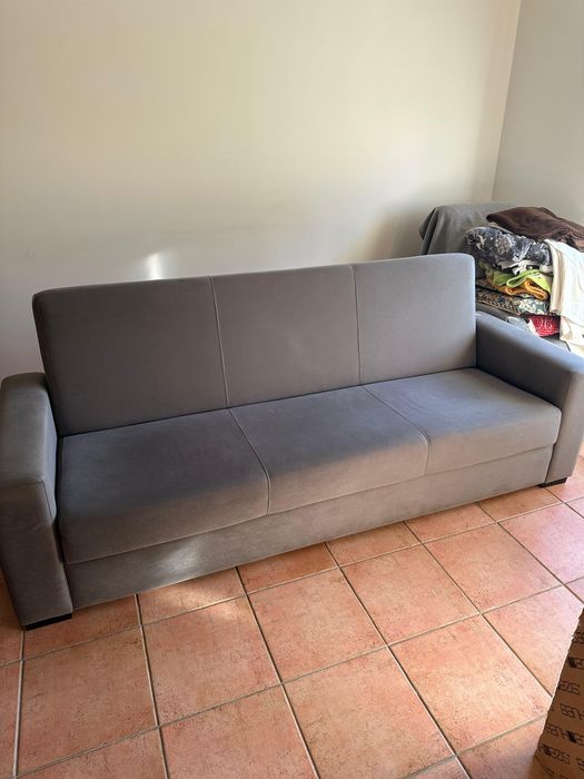 Sofá cama, com arrumação 220x90x80
