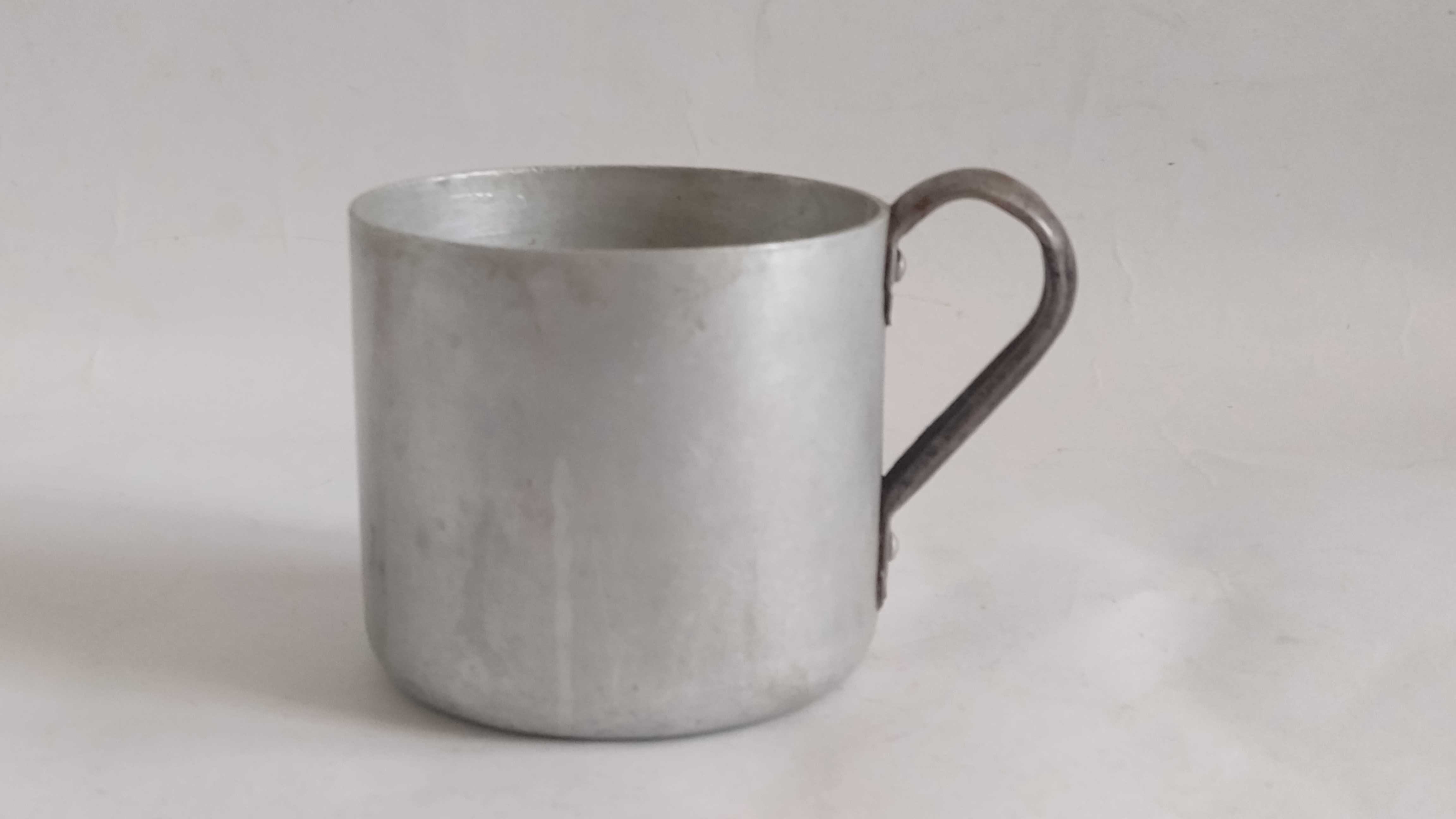 Światowit Myszków Stary Kubek Wojskowy Aluminiowy 0,5 l