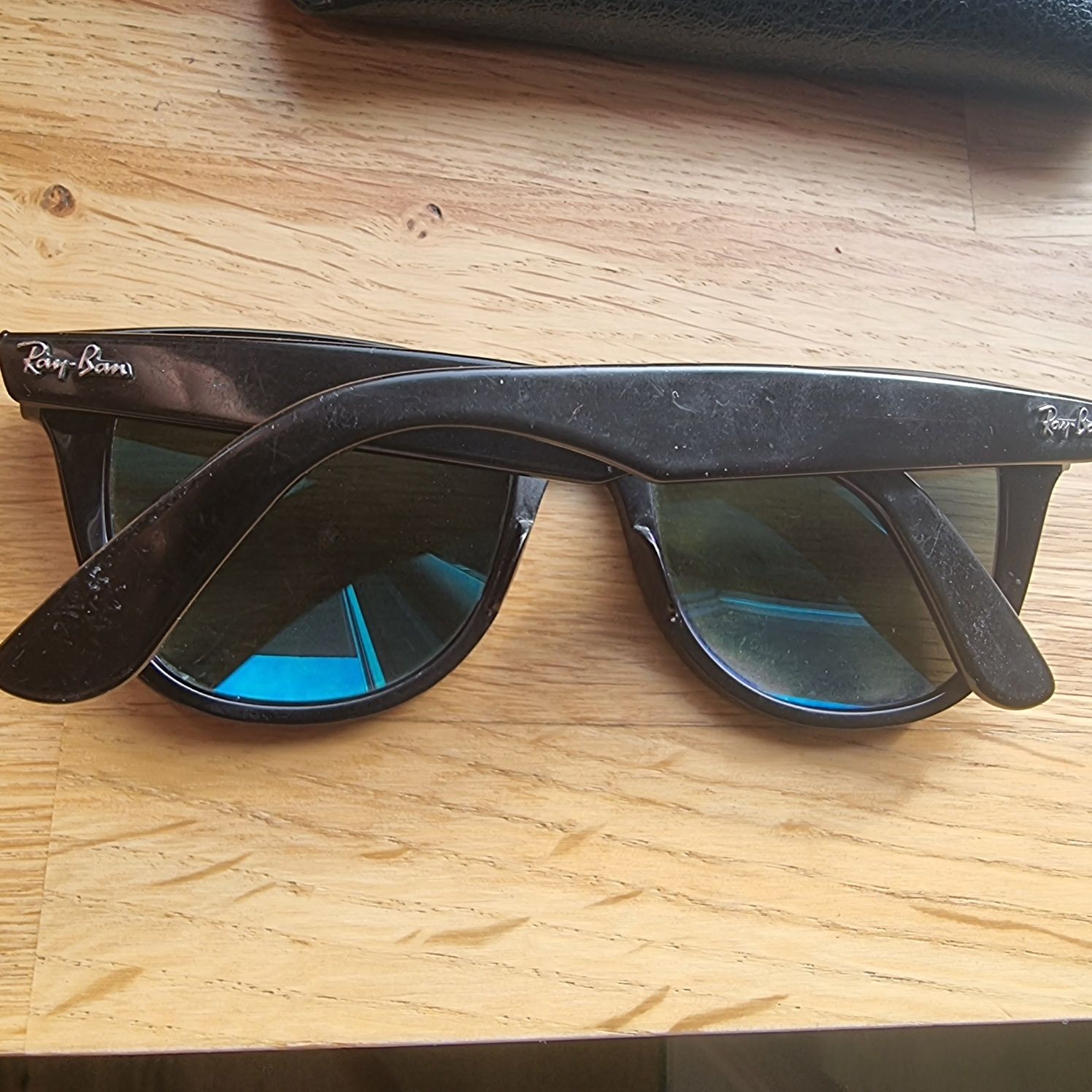 Ray-Ban Wayfarer 58 czarne polaryzowane