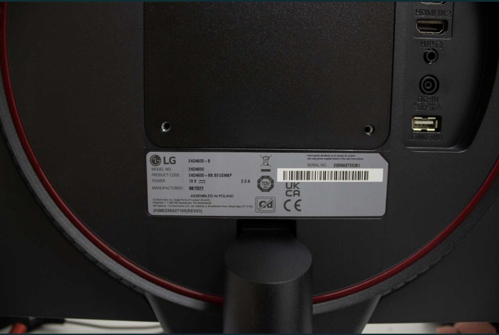 Продам игровой монитор LG 24gn 600 на 144 гц