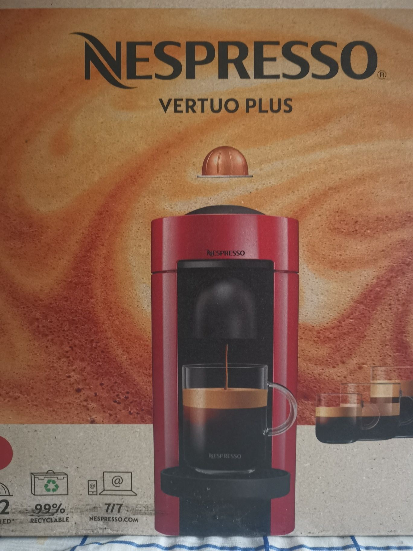 Máquina café Nespresso Vertuo