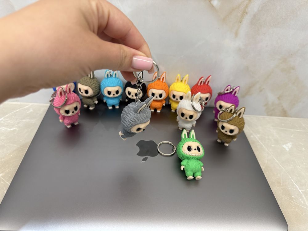 Брелки лабубу labyby keychain 3d друк 3д принтер фігурки опт