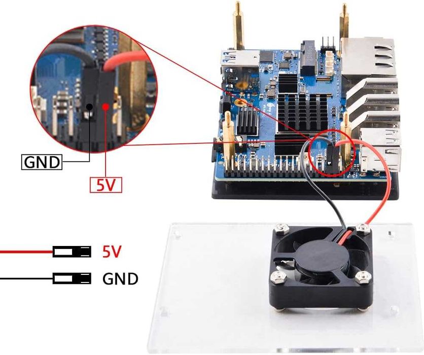 GeeekPi Orange Pi 5 Plus 16 GB LPDDR4  8-rdzeniowy 64-bitowy