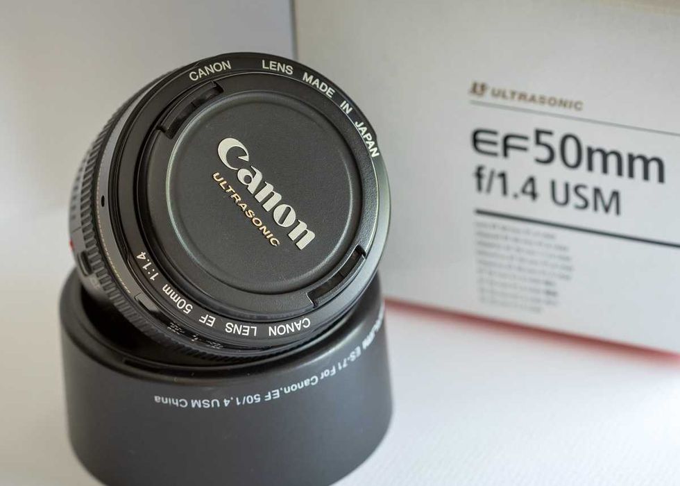 Obiektyw Canon Ultrasonic EF 50 mm 1.4 USM