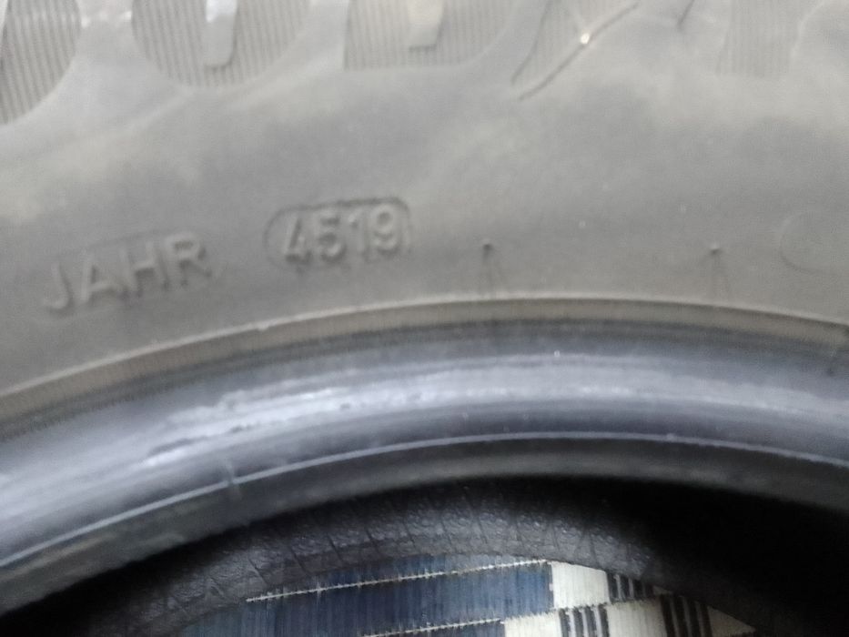 Opona wielosezonowa 225/60r17 GOODYEAR 2019r 6mm