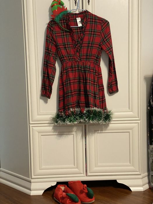 Плаття різдвяний ельф