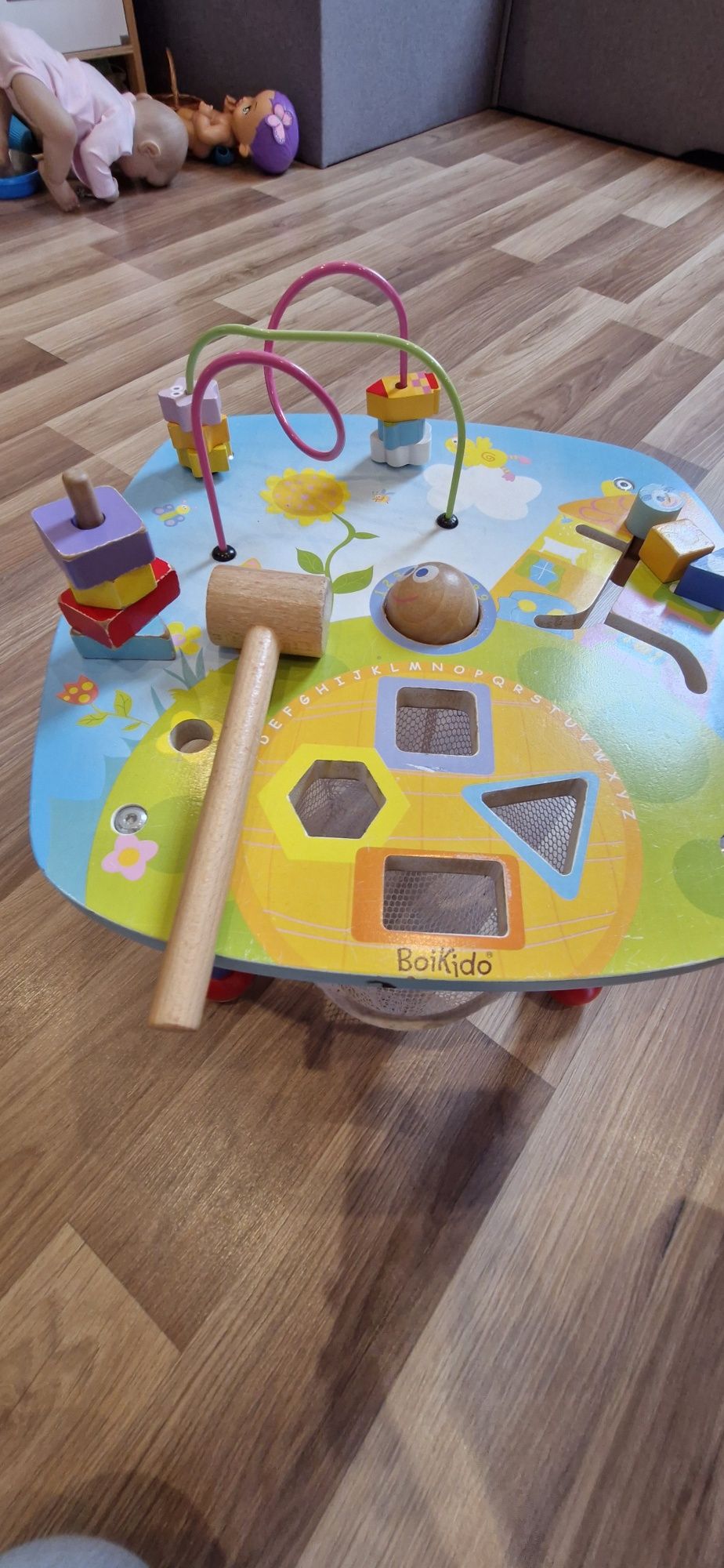 Stolik drewniany edukacyjny Boikido
