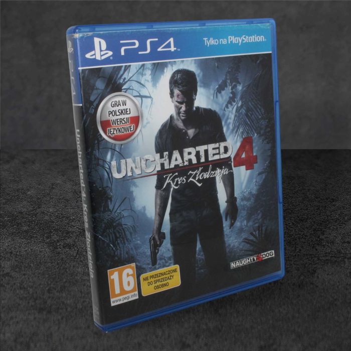 PL 5/5 Uncharted 4: Kres Złodzieja PS4 GameBAZA