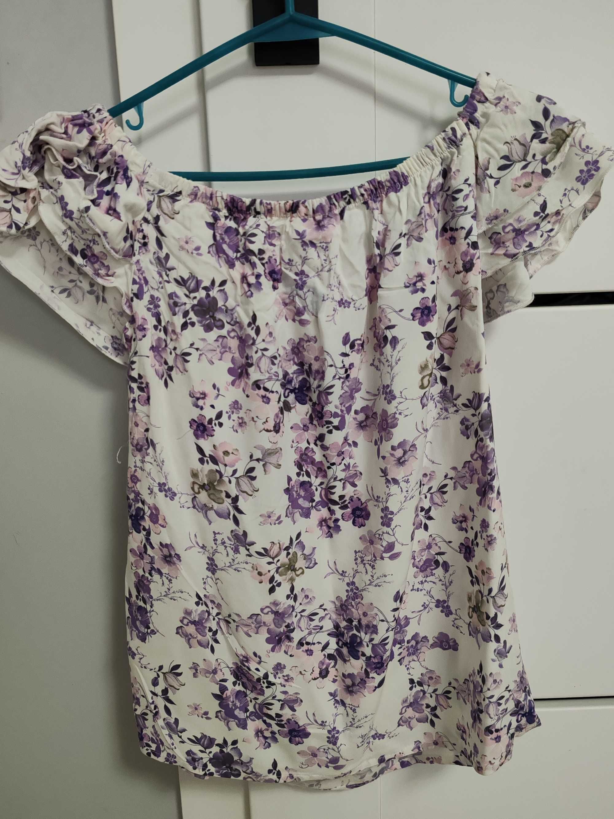 Nowa bluzka w kwiaty z metką rozmiar M halenka bluza bluse