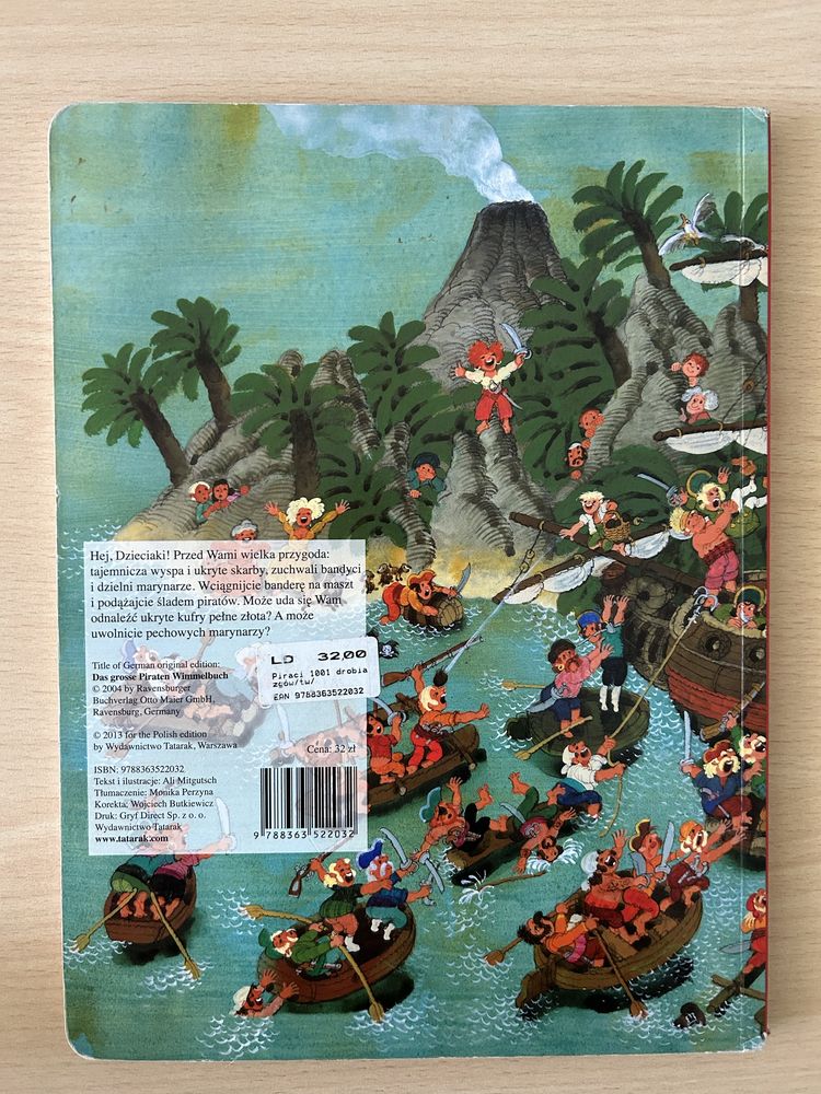 książka dla dzieci 1001 drobiazgów Piraci
