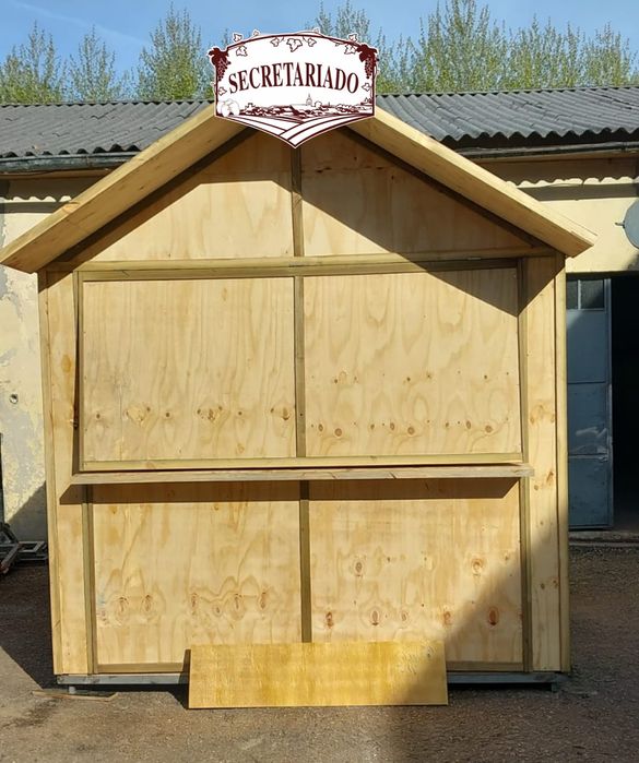 Casinhas de Madeira 2,5x2,5