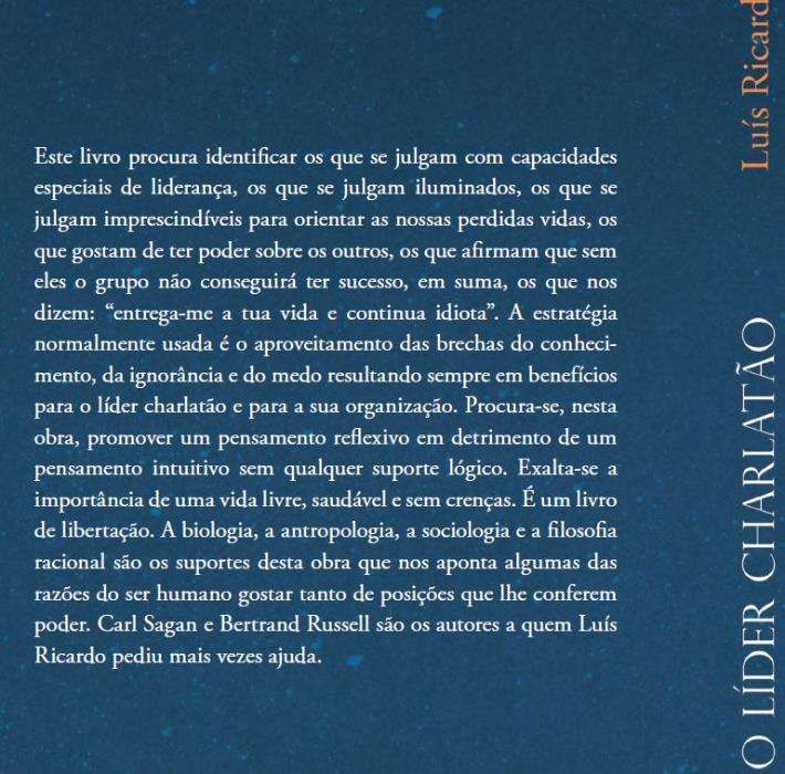 O Líder Charlatão - Luís Ricardo (2017)