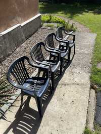 krzeslo ogrodowe plastikowe (4 sztuki )