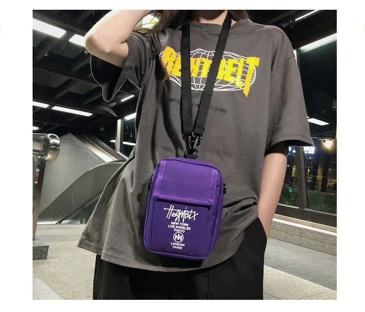 Мужская сумка-слинг, мини-сумка через плечо, маленькие сумки на плечо