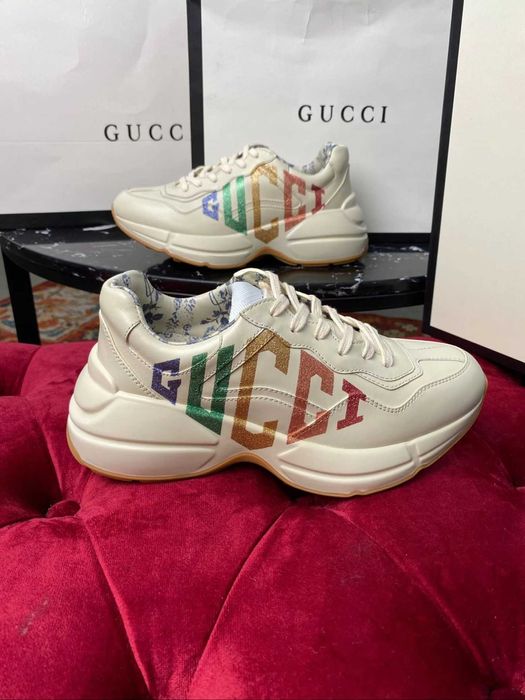 Gucci buty sportowe męskie eleganckie, codzienny styl