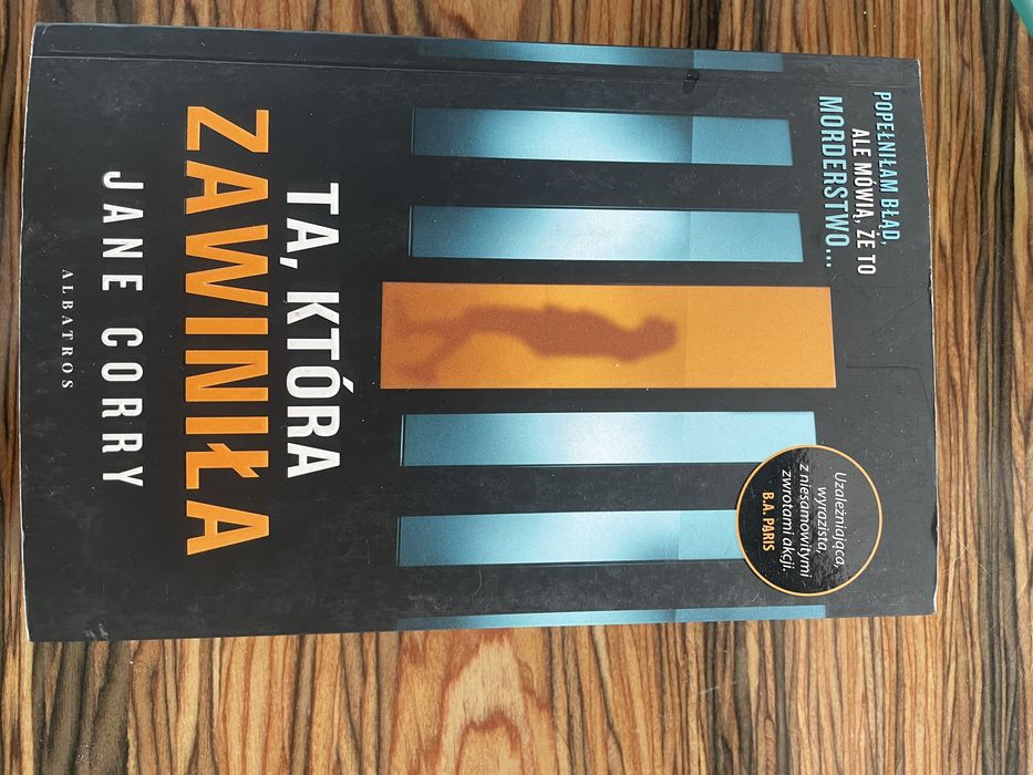 Książka „Ta która zawiniła” Nowa