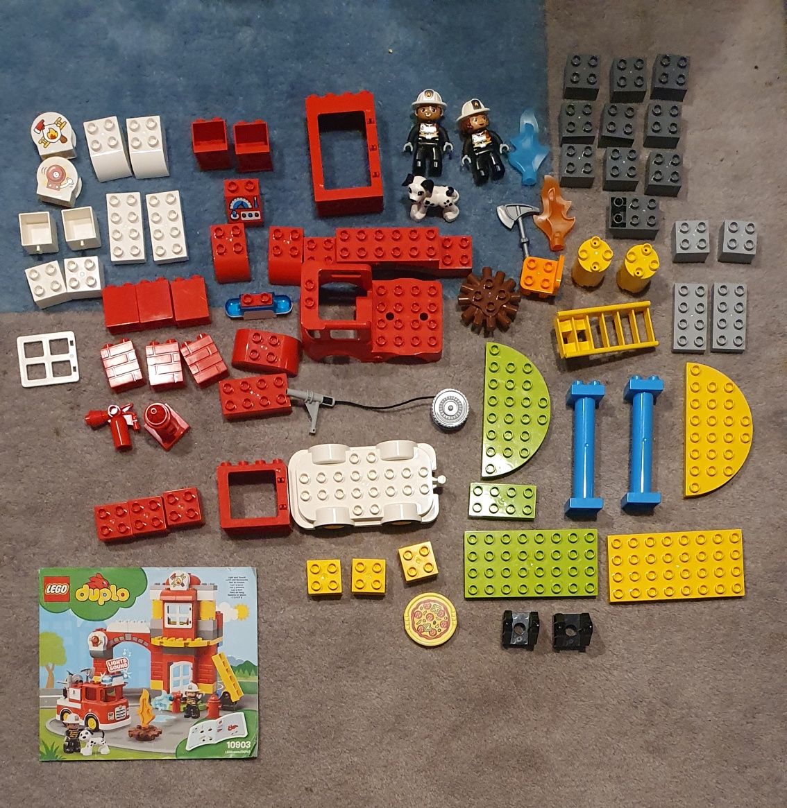 LEGO DUPLO 10903 remiza z wozem strażackim