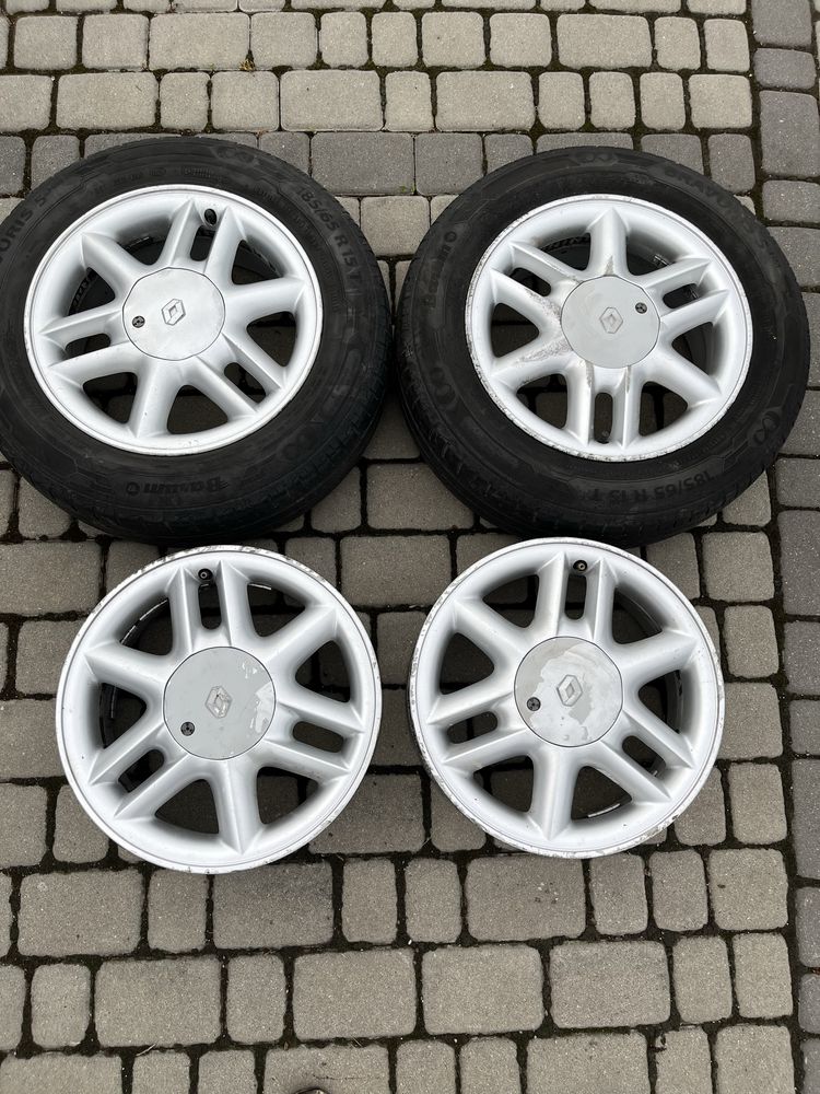 Alufelgi 4x100 15 cali Renault Clio Scenic Kangoo Logan Dokker Sandero