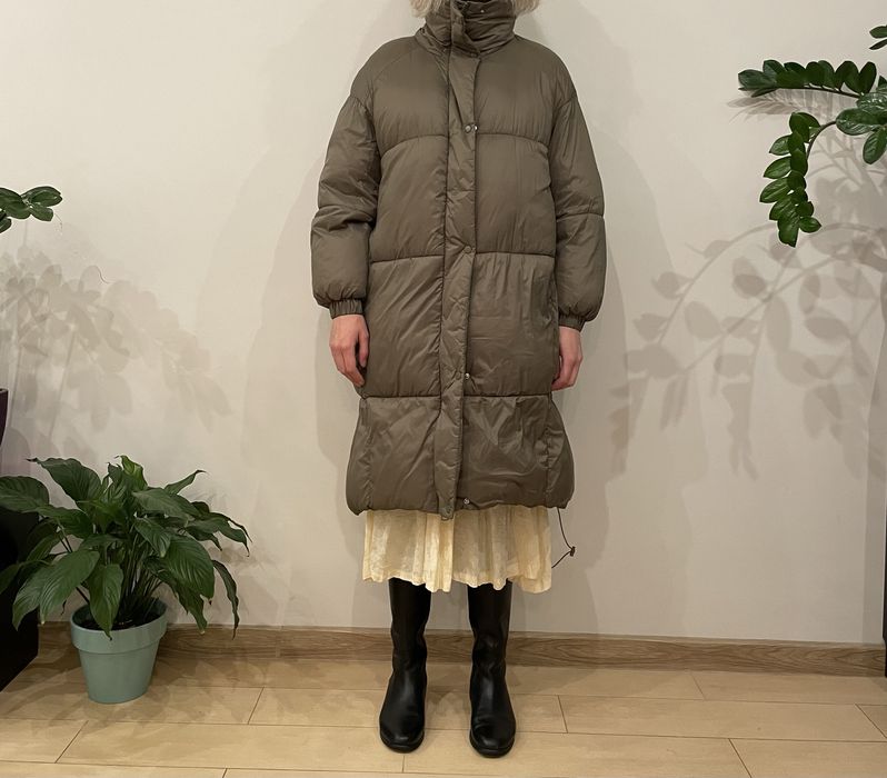 Пуховик Zara міді